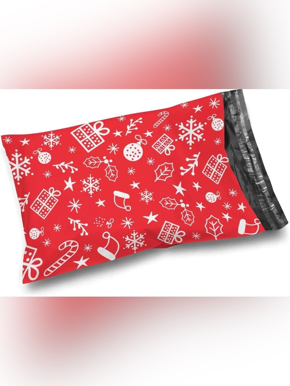 Holiday Christmas Polymailers 10”x13” - Set of 25